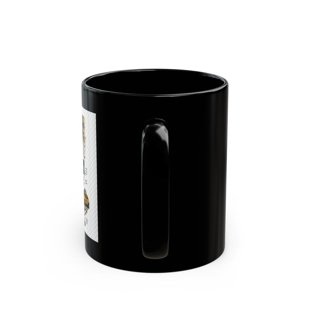 How To with John Wilson Black Mug - alternate angle 4, merchandise