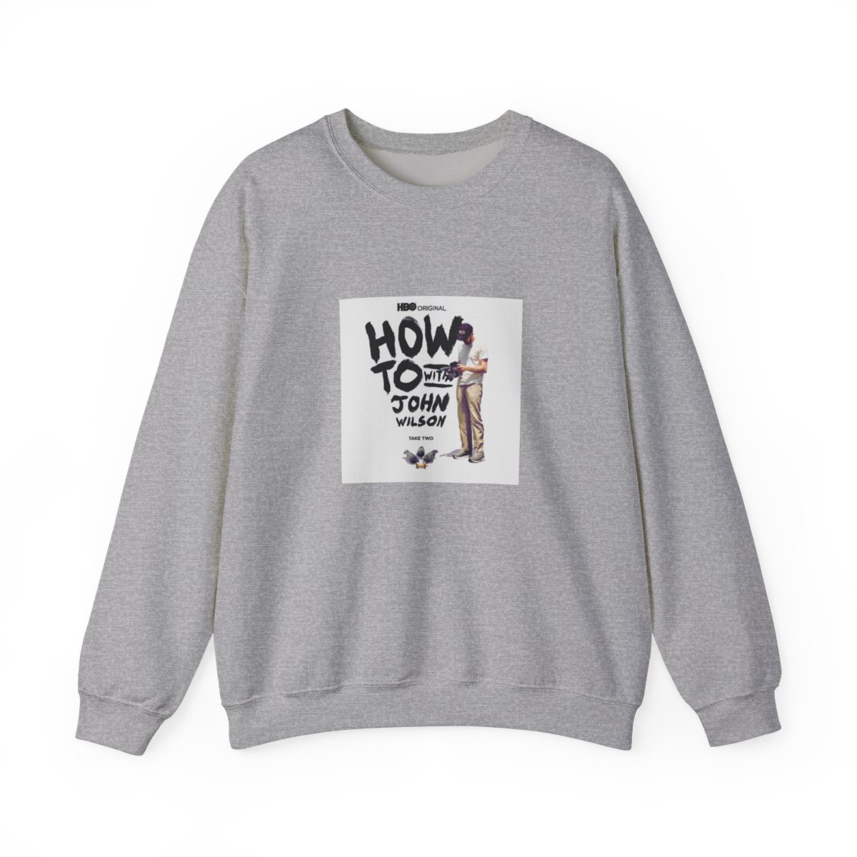 How To with John Wilson Crewneck Sweatshirt #2 - alternate angle 2, merchandise