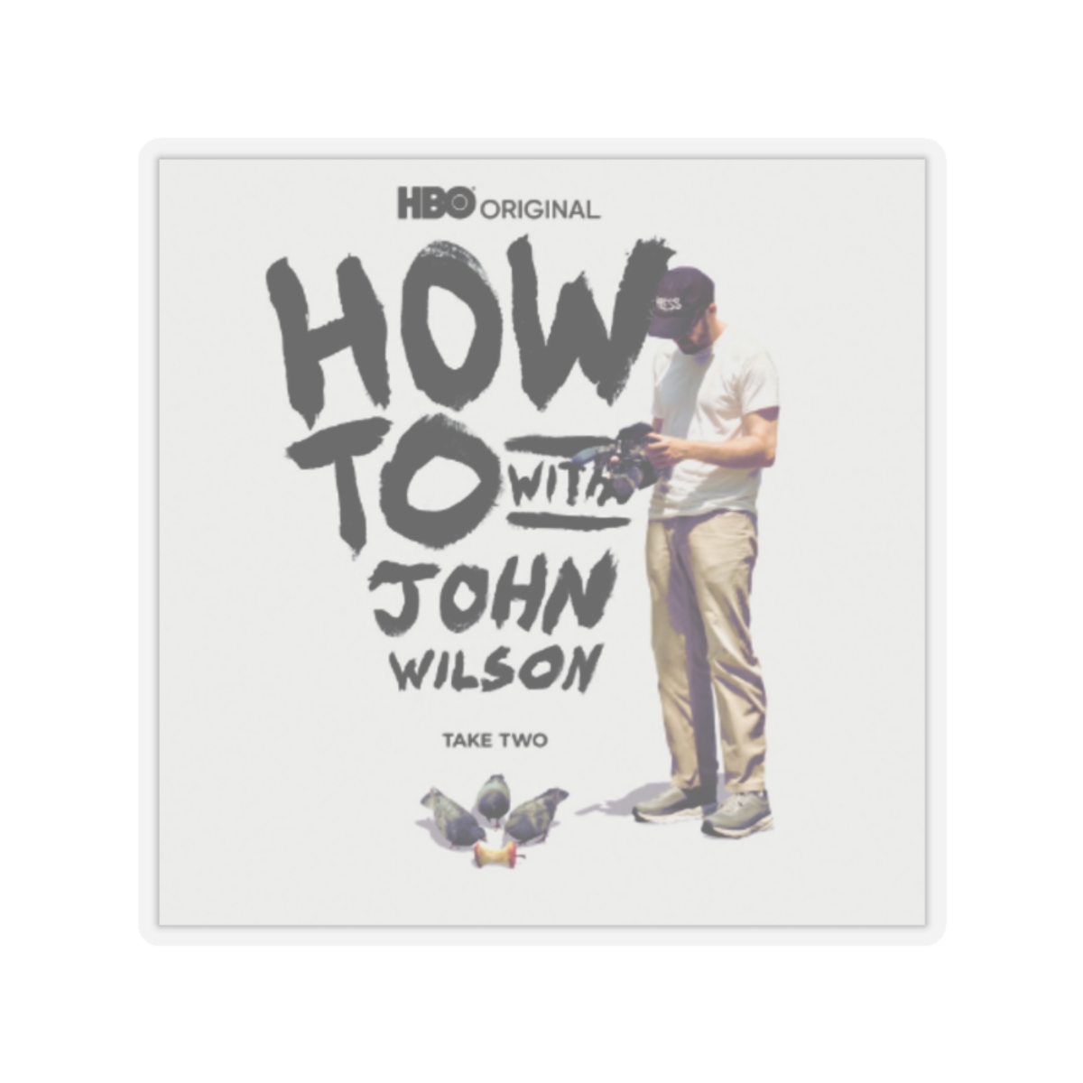 How To with John Wilson Sticker #2