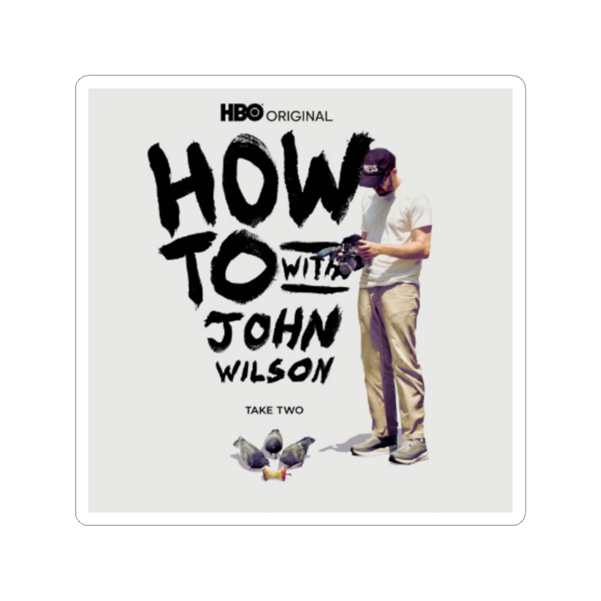 How To with John Wilson Sticker #2