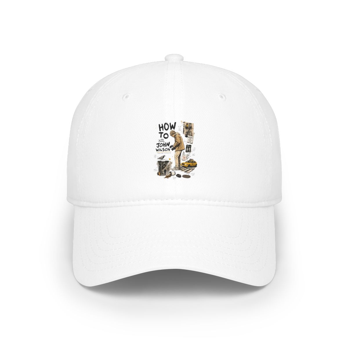 How To with John Wilson Baseball Cap - alternate angle 2, merchandise